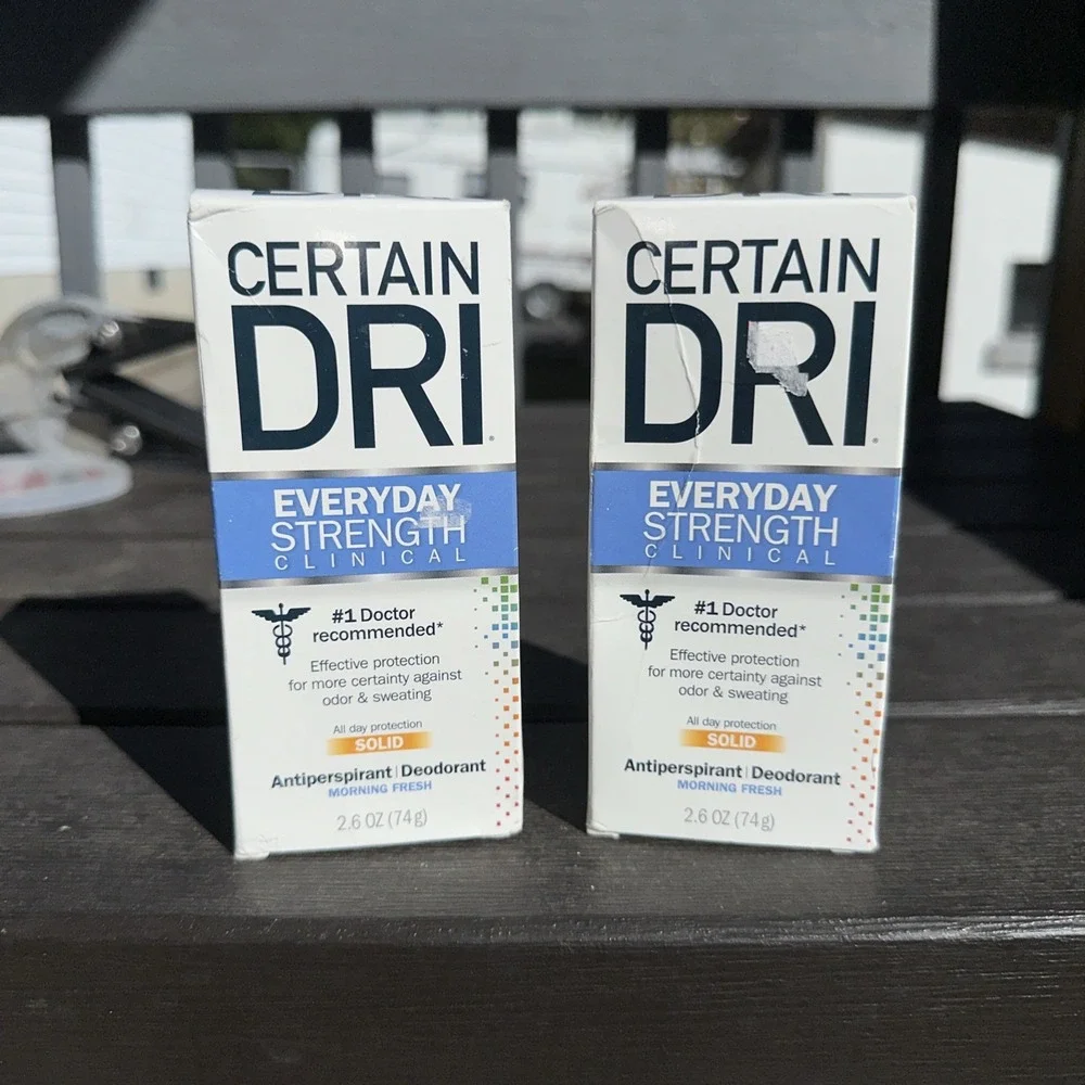 2 Pack -Certain Dri Everyday Strength Clinical Antiperspirant Deodorant - 2.6 oz